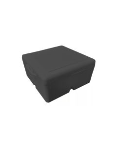 Caixa Protetora Balun Retangular Preta 9x9cm - Acton